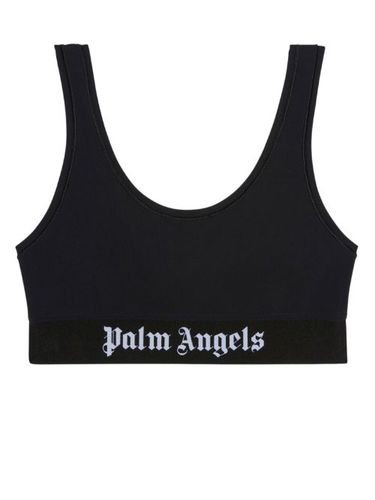 Brassière de sport à logo imprimé - Palm Angels - Modalova