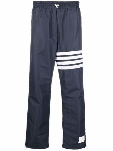 Pantalon de jogging à détails 4 bandes signature - Thom Browne - Modalova