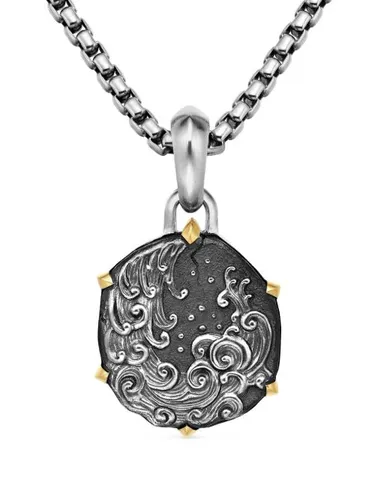 Pendentif Aquarius en or 18ct et sterling (33 mm) - David Yurman - Modalova