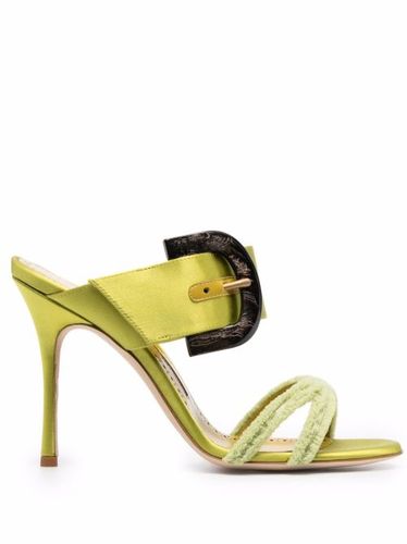 Mules Guey à bout ouvert - Manolo Blahnik - Modalova