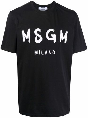 T-shirt à logo imprimé - MSGM - Modalova