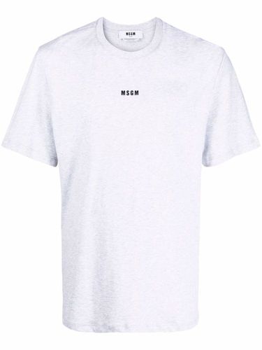 T-shirt à logo imprimé - MSGM - Modalova