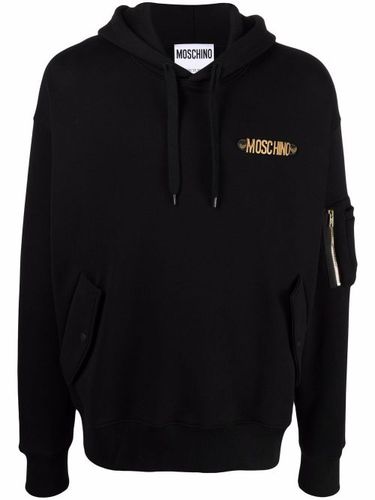 Moschino hoodie à logo - Noir - Moschino - Modalova