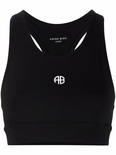 Brassière de sport à logo imprimé - ANINE BING - Modalova