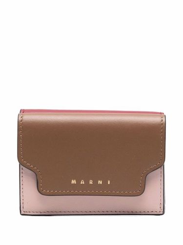 Portefeuille colour block pliant - Marni - Modalova