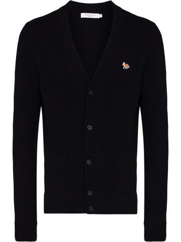 Cardigan à col v - Maison Kitsuné - Modalova