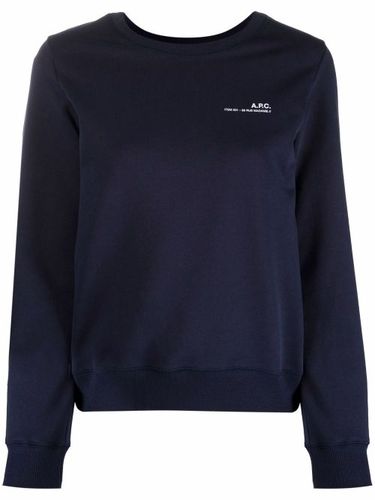 Sweat à logo imprimé - A.P.C. - Modalova