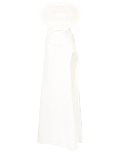 Robe longue Linc bordée de plumes - Rachel Gilbert - Modalova
