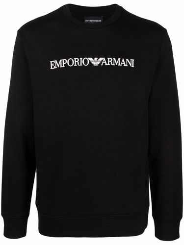 Sweat à logo imprimé - Emporio Armani - Modalova