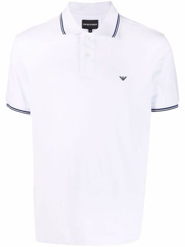 Polo à logo imprimé - Emporio Armani - Modalova