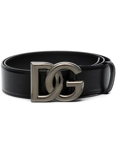 Ceinture à boucle logo DG - Dolce & Gabbana - Modalova