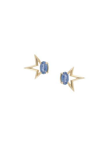 Boucles d'oreilles Whaam en jaune 18ct ornées de saphir - LE STER - Modalova