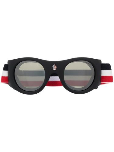 Lunettes de soleil à monture ronde - Moncler Eyewear - Modalova