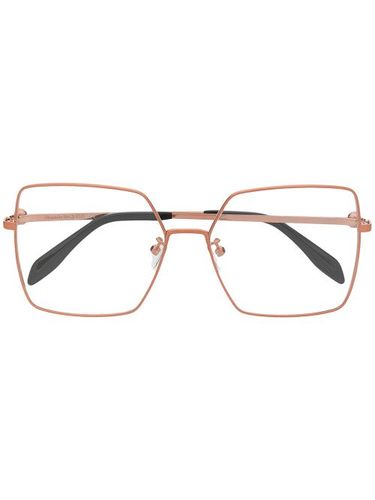 Lunettes de vue Ã monture oversize - Alexander McQueen Eyewear - Modalova