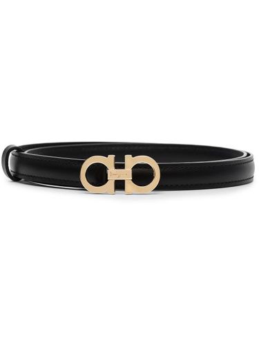 Ceinture en cuir à plaque logo - Ferragamo - Modalova