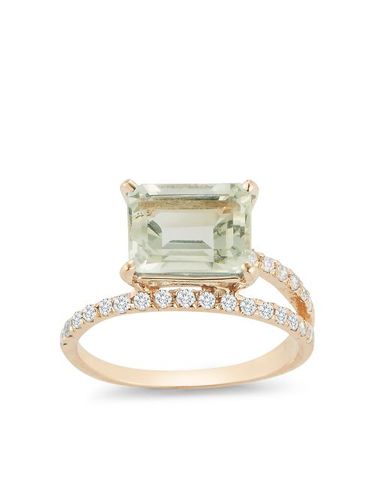 Bague en 14ct à détail en améthyste - Mateo - Modalova