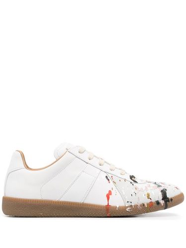 Baskets Replica à effet taches de peinture - Maison Margiela - Modalova