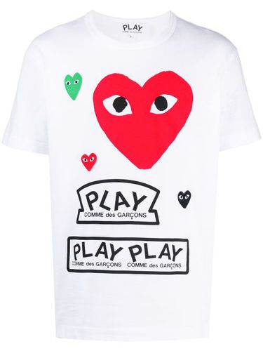 T-shirt à logo imprimé - Comme Des Garçons Play - Modalova