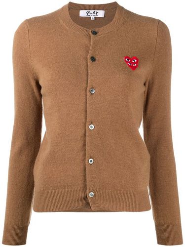 Cardigan à logo brodé - Comme Des Garçons Play - Modalova