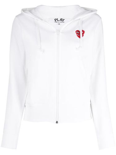 Hoodie zippé à logo - Comme Des Garçons Play - Modalova