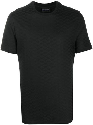 T-shirt à design texturé - Emporio Armani - Modalova