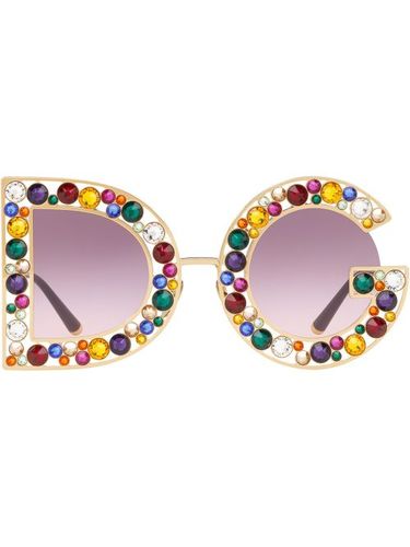 Lunettes de soleil DG Crystal - Dolce & Gabbana Eyewear - Modalova