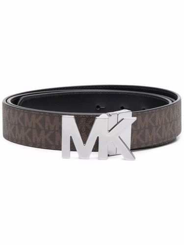 Ceinture en cuir à logo imprimé - Michael Kors - Modalova