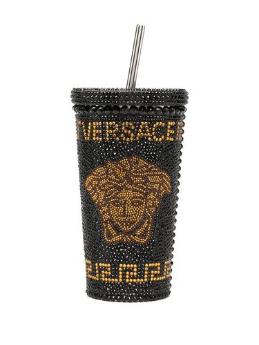 Mug de voyage Medusa ornée de cristal - Versace - Modalova