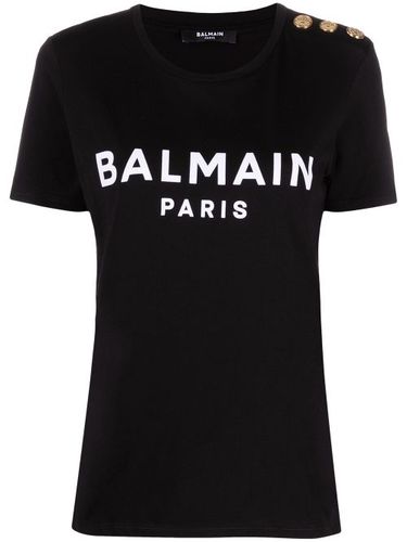 T-shirt à logo imprimé - Balmain - Modalova