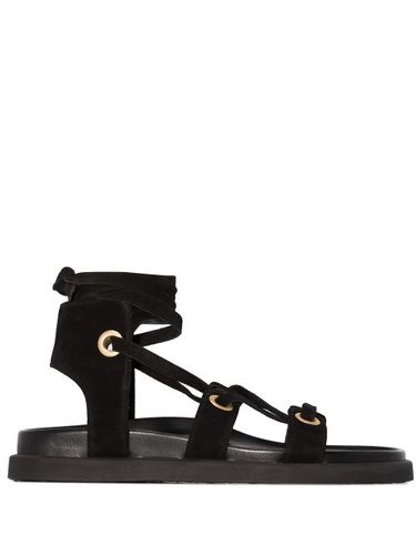 Sandales Ibiza en daim - Gianvito Rossi - Modalova