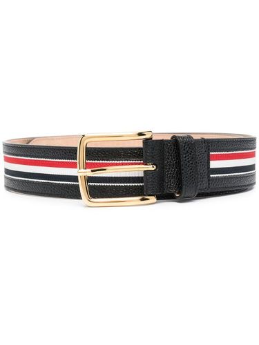 Ceinture à rayures RWB - Thom Browne - Modalova