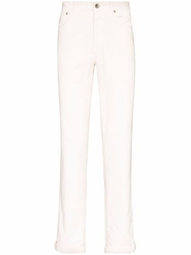 Pantalon droit en velours côtelé - Brunello Cucinelli - Modalova