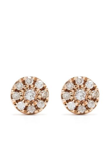 Boucles d'oreilles Target en or 18ct ornées de diamants - Djula - Modalova