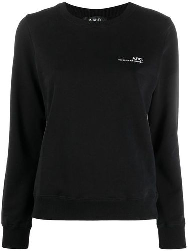 Sweat à logo imprimé - A.P.C. - Modalova