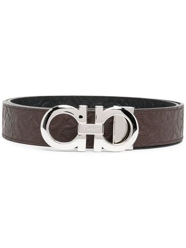 Ceinture à plaque logo - Ferragamo - Modalova