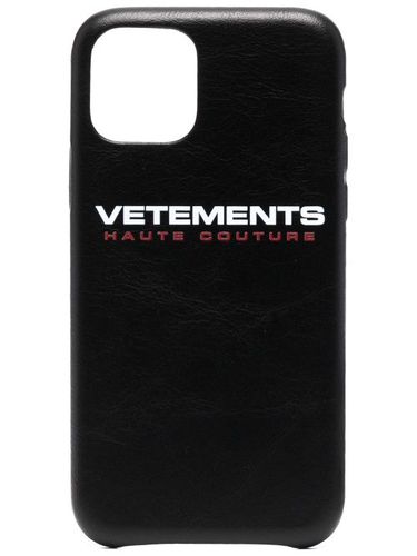 Coque d'iPhone 11 Pro à logo imprimé - VETEMENTS - Modalova