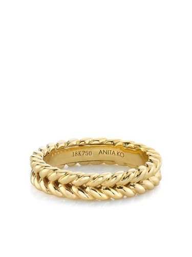 Anita Ko bague en or 18ct tressée - Anita Ko - Modalova