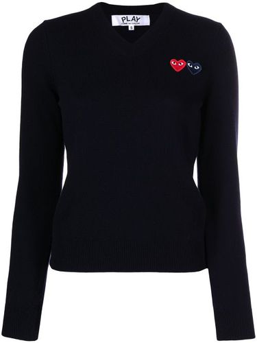 Pull à patchs cœur - Comme Des Garçons Play - Modalova