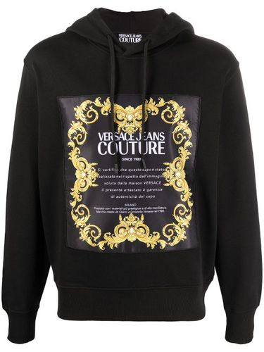Hoodie à logo imprimé - Versace Jeans Couture - Modalova