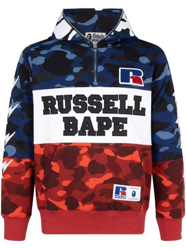 X Russell Color Camo Ape hoodie - A BATHING APE® - Modalova