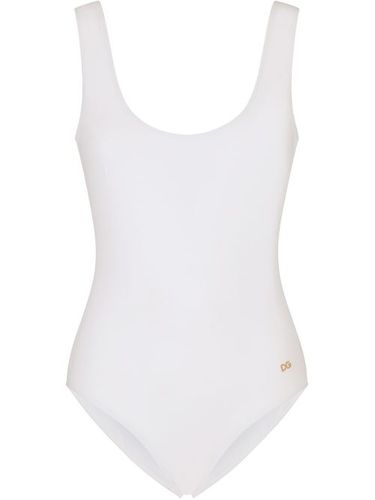 Maillot de bain à logo imprimé - Dolce & Gabbana - Modalova