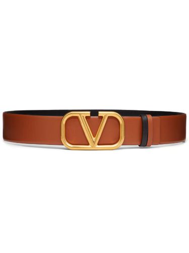 Ceinture VLogo Signature 40mm à design réversible - Valentino Garavani - Modalova