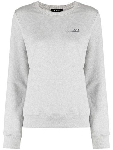 Sweat à logo imprimé - A.P.C. - Modalova