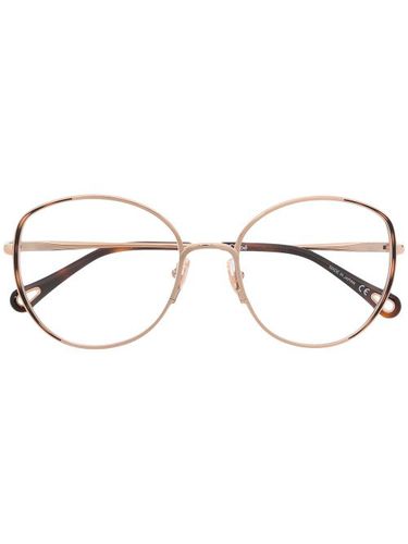 Lunettes de vue à monture ronde - Chloé Eyewear - Modalova