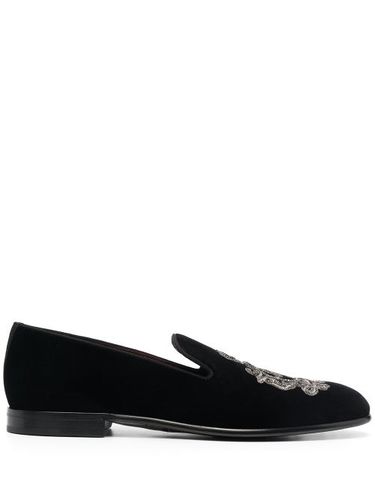 Chaussons à broderies - Dolce & Gabbana - Modalova