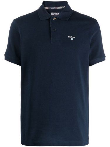 Barbour polo à logo brodé - Bleu - Barbour - Modalova