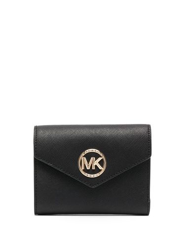 Portefeuille à plaque logo - Michael Michael Kors - Modalova