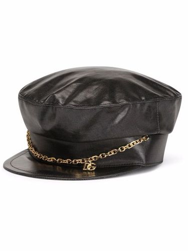 Casquette gavroche à logo DG - Dolce & Gabbana - Modalova