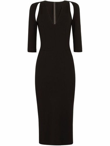 Robe mi-longue à découpes - Dolce & Gabbana - Modalova