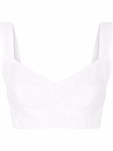 Haut Corset à coupe crop - Dolce & Gabbana - Modalova